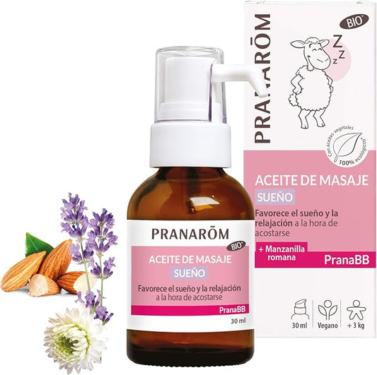 Pranarom - PranaBB - Olio da Massaggio - Sonno - Olio Essenziale da 30 ml