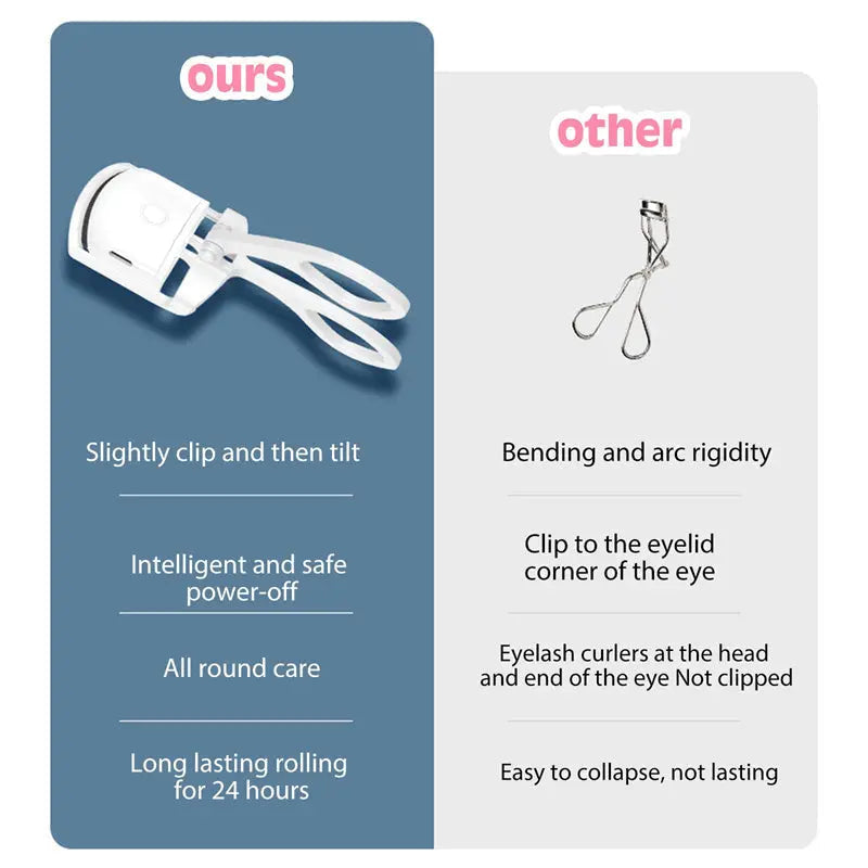 Heated Electric Eyelash Curler