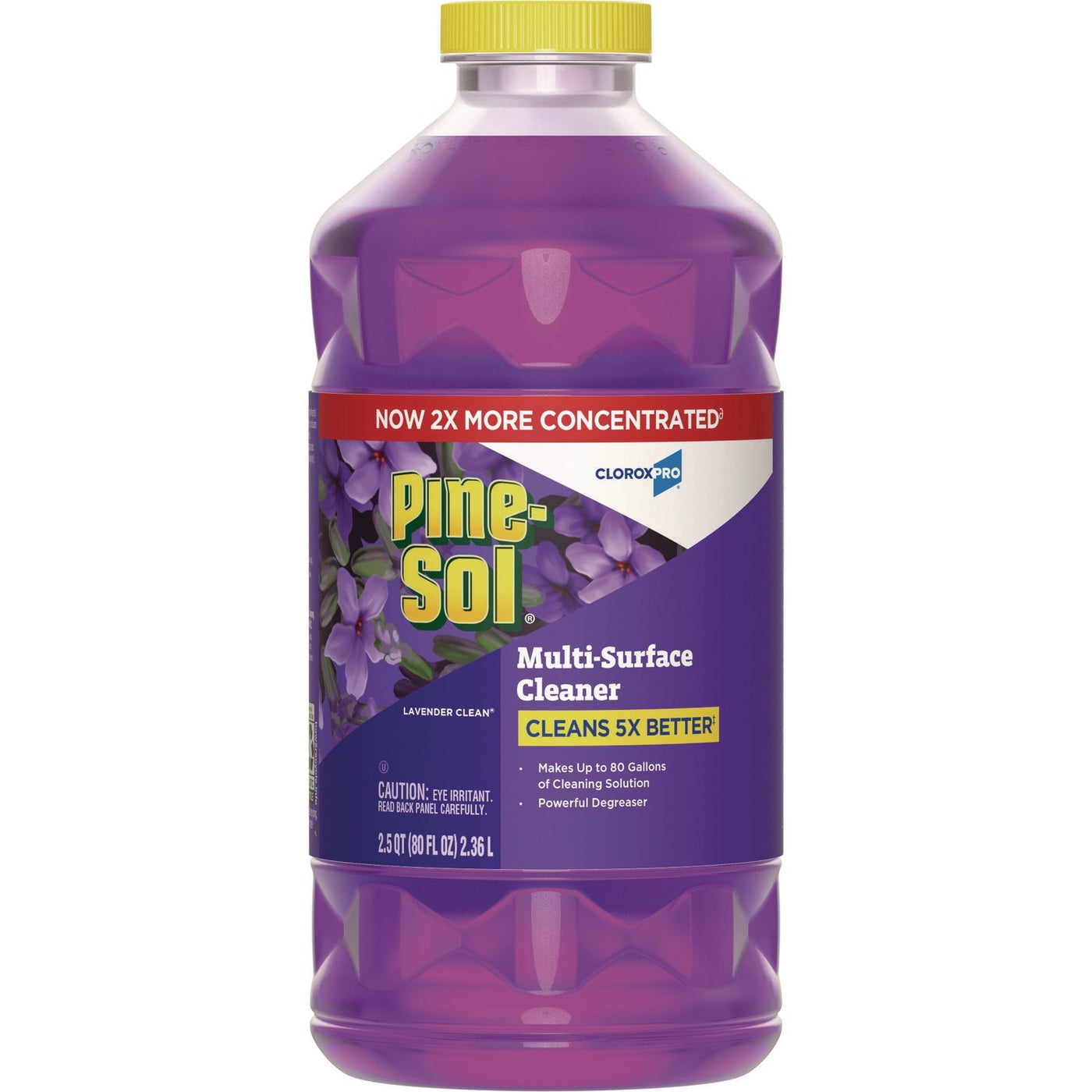 Clorox®Pro Multi-Surface Cleaner Concentrated, Lavender Clean Scent, 80 oz Bottle