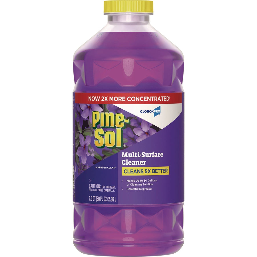 Clorox®Pro Multi-Surface Cleaner Concentrated, Lavender Clean Scent, 80 oz Bottle - OrderMe
